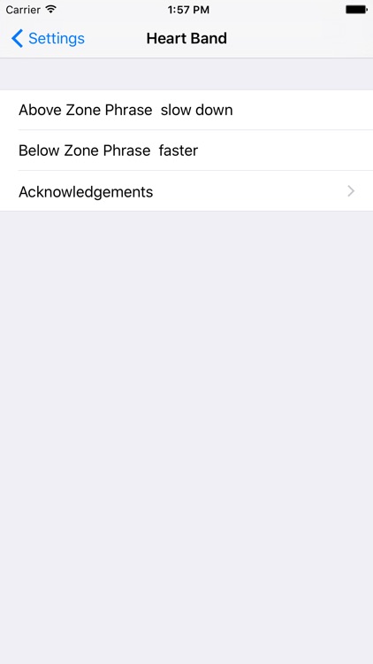 Heart Band - target zone monitor for exercise & training w/ finder tool screenshot-3