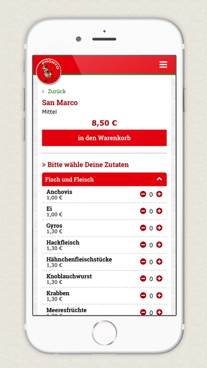 Pronto Pizza Hamburg