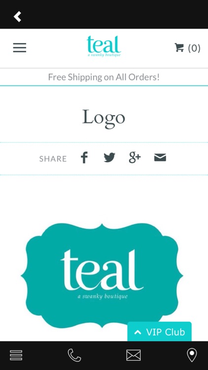 Teal a swanky boutique
