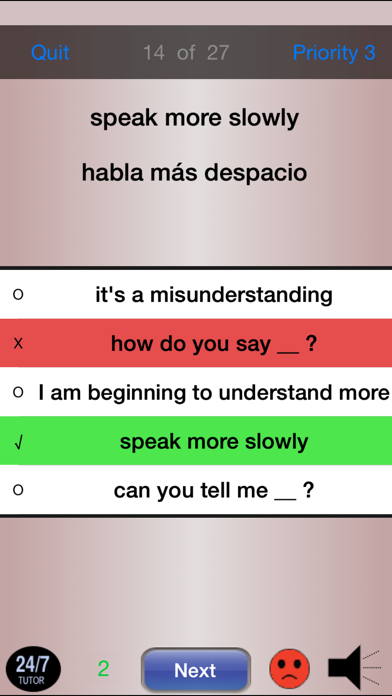 Spanish Phrases 24/7 Screenshot 4