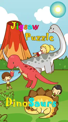 Game screenshot Dinosaur Jigsaw Puzzles Learning Games For Kids mod apk