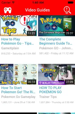 Game screenshot Game Guide for Pokémon GO - All Level Video Guide to catch Pokemon apk