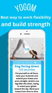 yogom - yoga app free - yoga for beginners. iphone screenshot 3