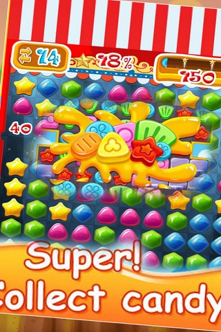 Tap Candy Boom Mania - Candy Miner Swipe Remove screenshot 3