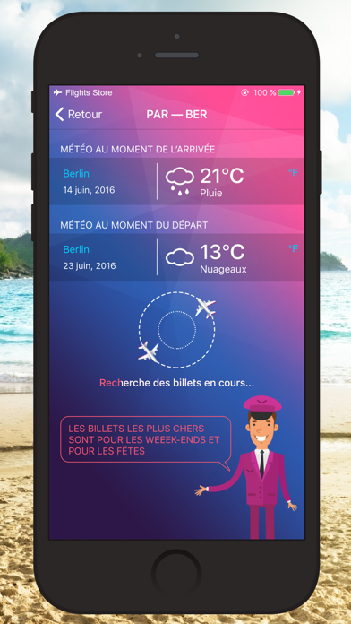 Screenshot #3 pour Vols Pas Chers - Flights Store! Billet d’avion!