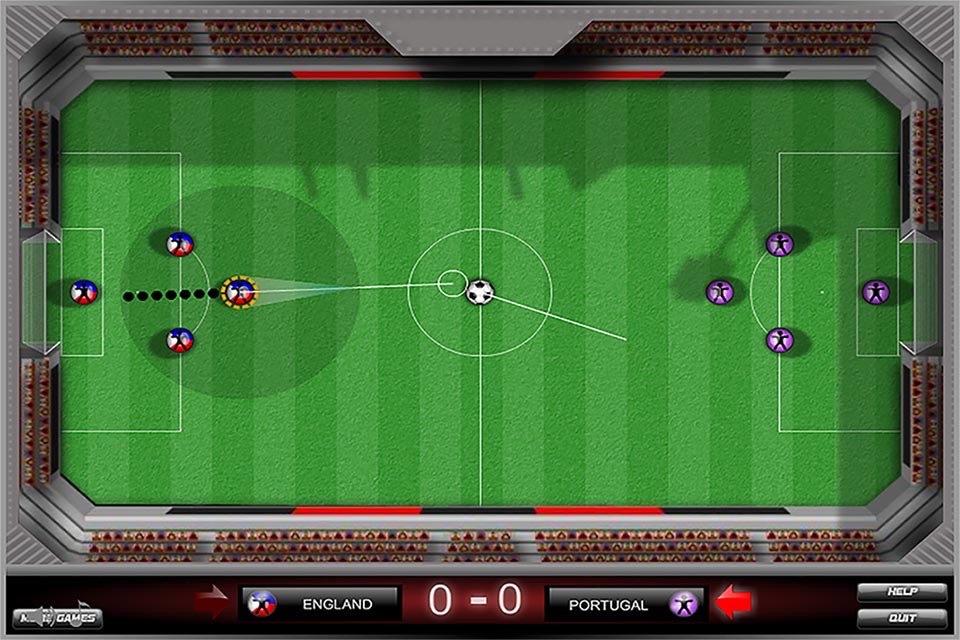 Pocket Soccer League － the Best Finger Soccer Game screenshot 4