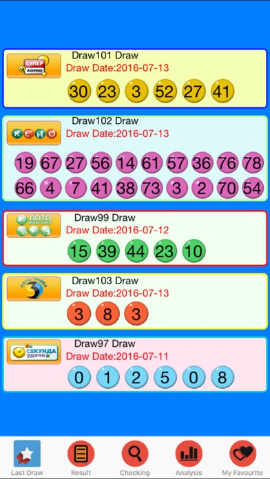UNL lottery games result Screenshot 1 - AppWisp.com UNL lottery games result Screenshot 1 - AppWisp.com
