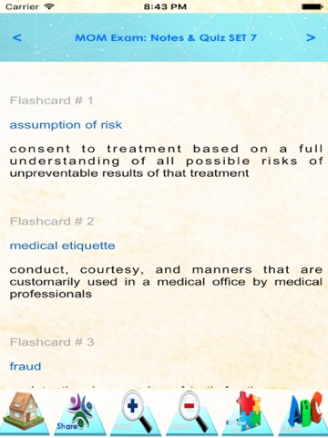 Screenshot #5 pour Medical Office Manager Exam Review - Free Study Notes & Quizzes