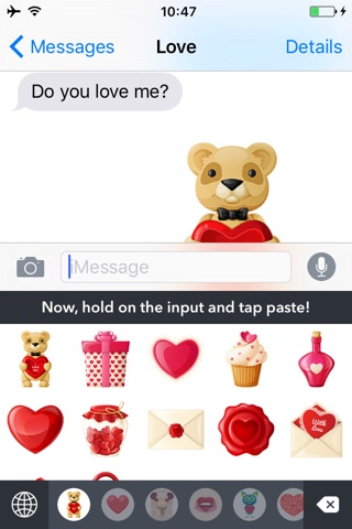 Lovemoji Keyboard screenshot 2