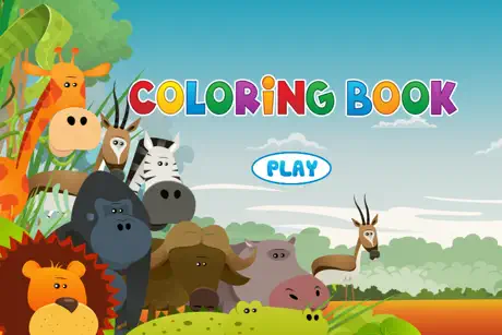 Animal Coloring Book - Painting Game for Kids