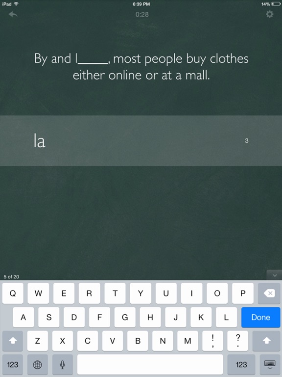 英語マスター３千 iPad screenshot