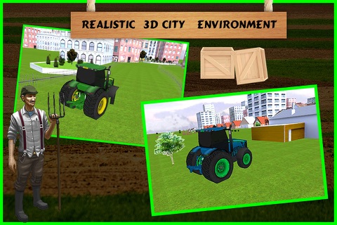 Tractor Trolley Simulator HD screenshot 2