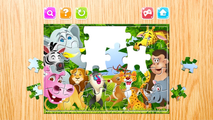 Animals Puzzle Games Free Jigsaw Puzzles for Kids