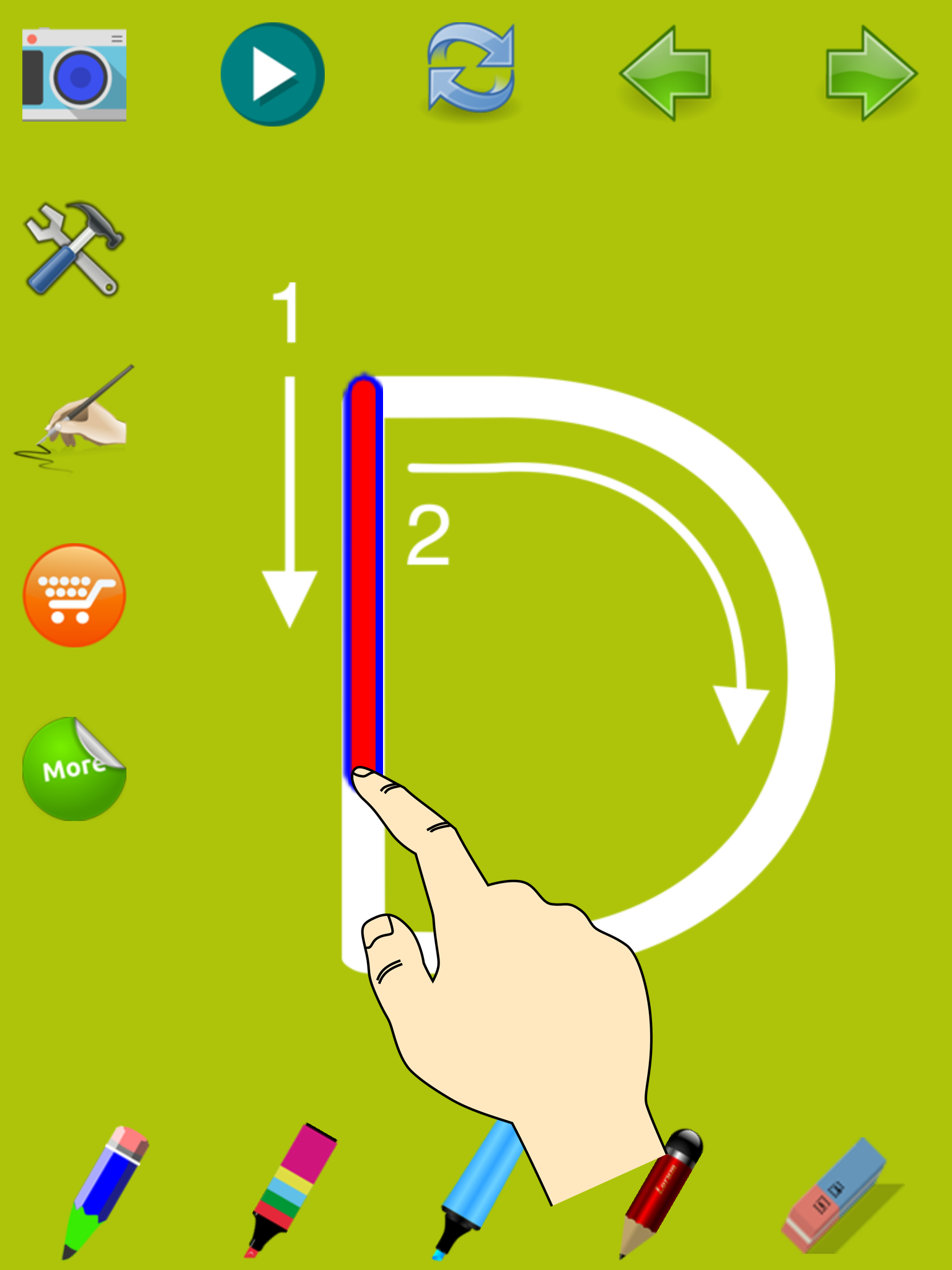 Trace Letters Level 2 screenshot 9