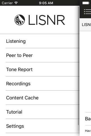 LISNR Diagnostics screenshot 2