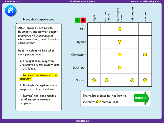 Screenshot #6 pour Mind Benders® Level 4