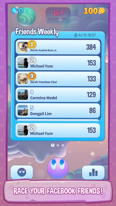Screenshot #3 pour Wonderball - One Touch Endless Ball Arcade Action