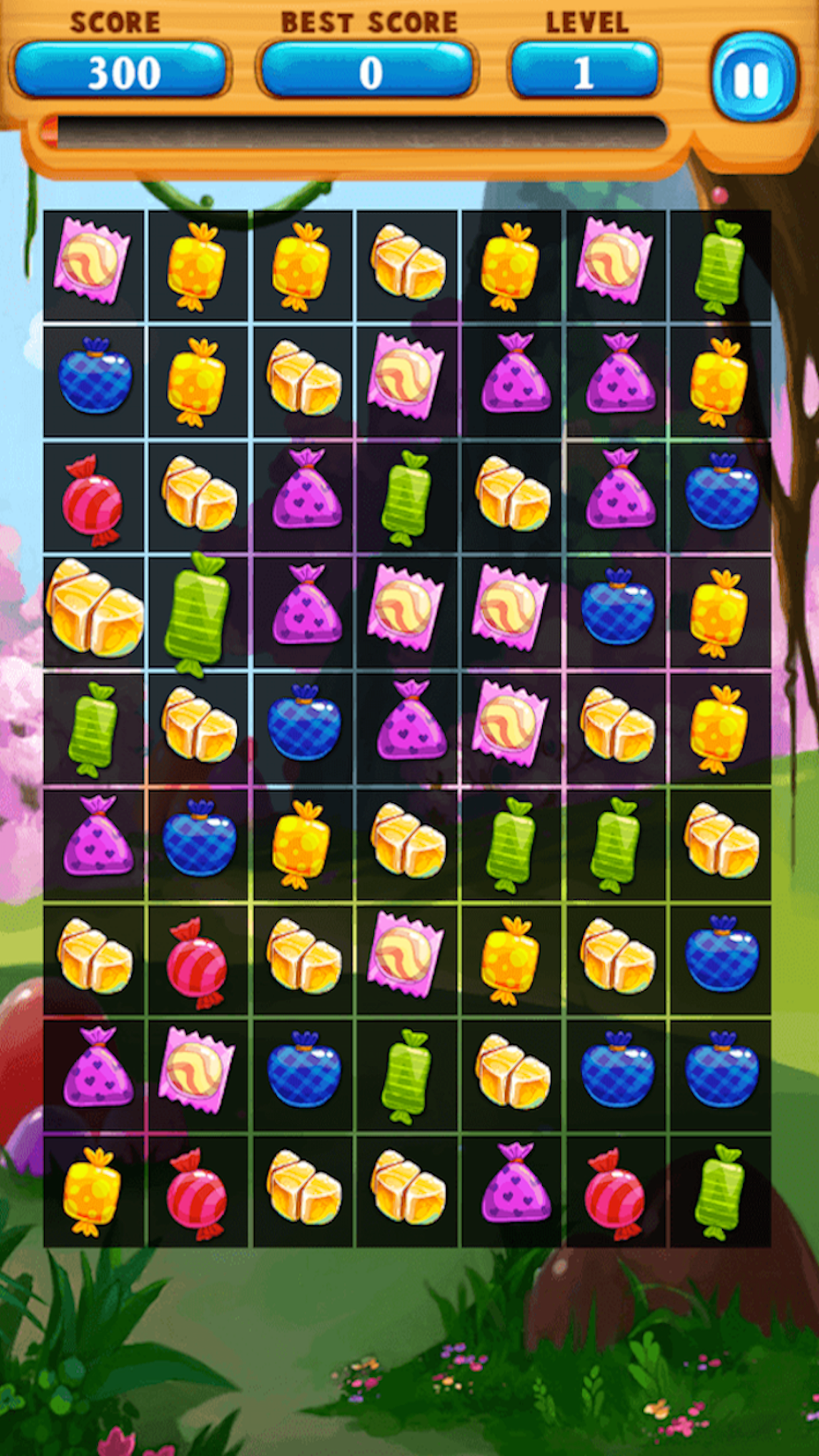 Sweet Candy Mania (Mathch3  puzzle game for saga lovers) screenshot 4