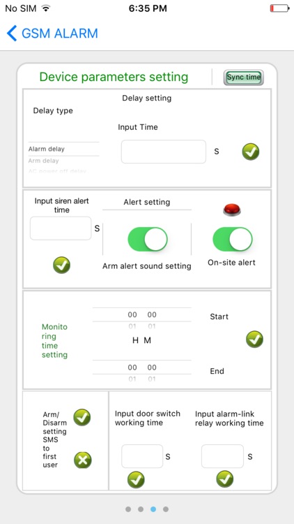 GSM 3G Touch Keypad Alarm System screenshot-3