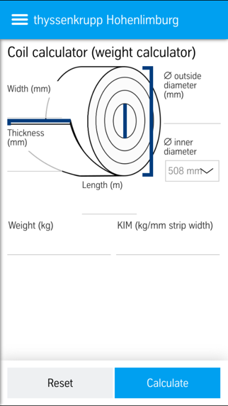 thyssenkrupp Hohenlimburg Screenshot