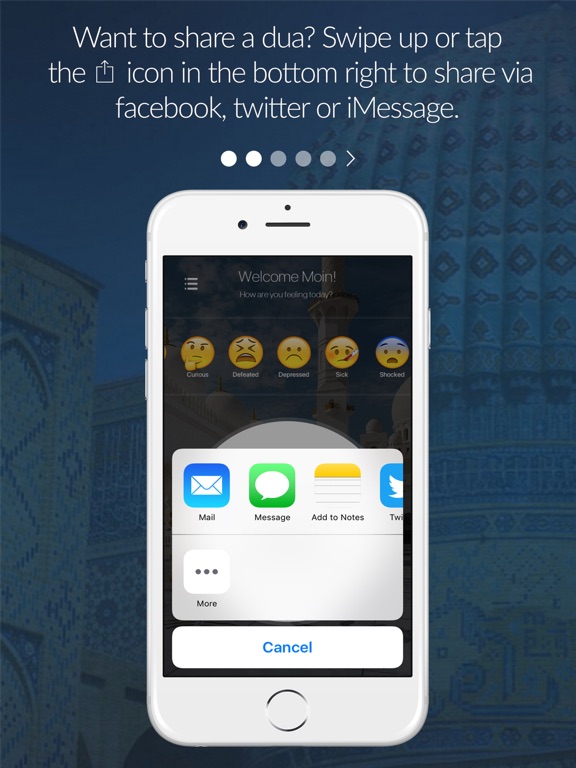 Dua Compass iPad screenshot 2 - Reference app