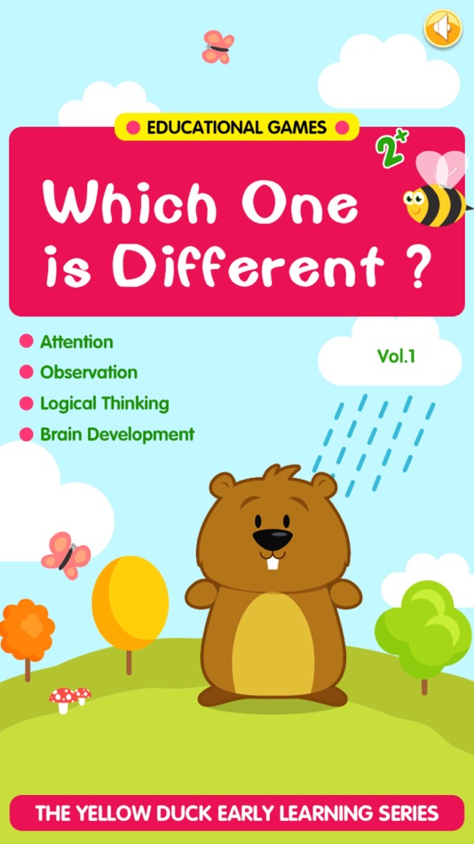 #2. Which One is Different? Visual game for Preschoolers. (iOS) 来自: 桂浪 胡
