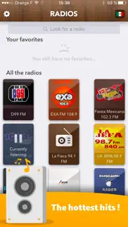 mexican radio - access all radios in mexico free iphone screenshot 3