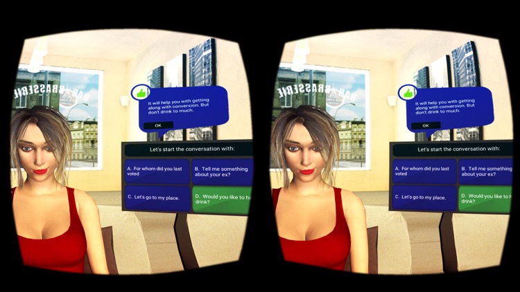 VR Date Simulator : VR Game for Google Cardboard screenshot-4