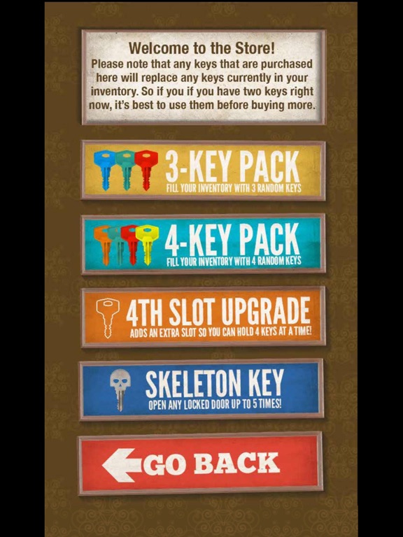 Doors & Keys iPad screenshot 5 - Games app