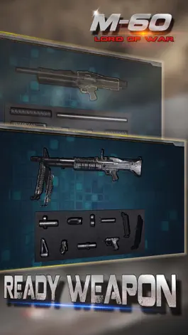 Game screenshot M60 Machine Gun Build and Shooting Game for Free by ROFLPlay apk