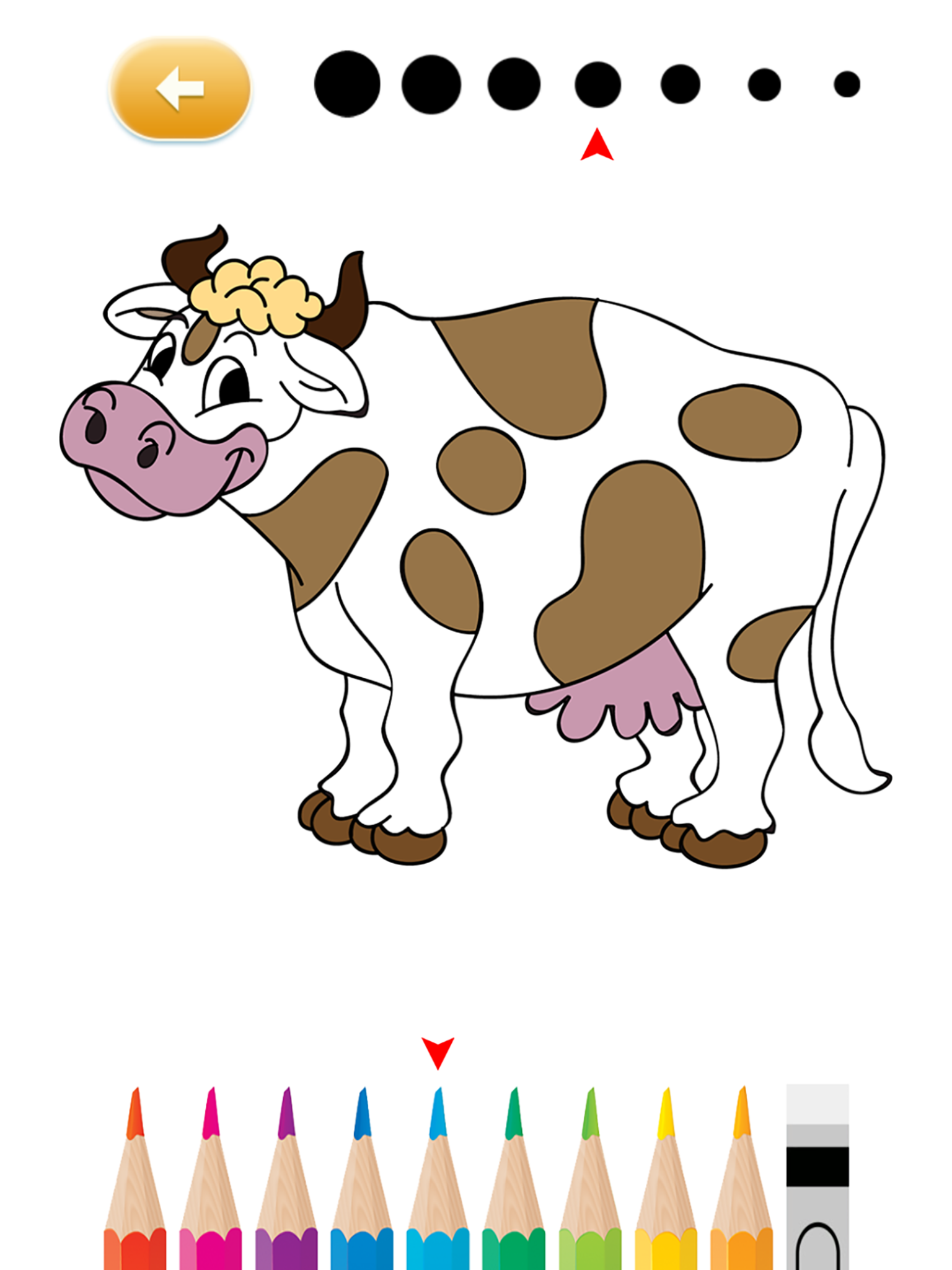 Animal Coloring Free Printable Worksheets for Kindergarten & Pre K screenshot 7