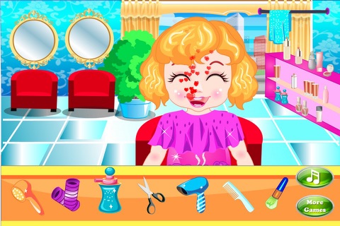 Little Cute Baby Hair Salon screenshot 3