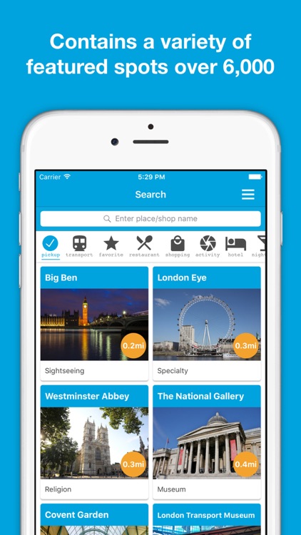 London, United Kingdom guide, Pilot - Completely supported offline use, Insanely simple