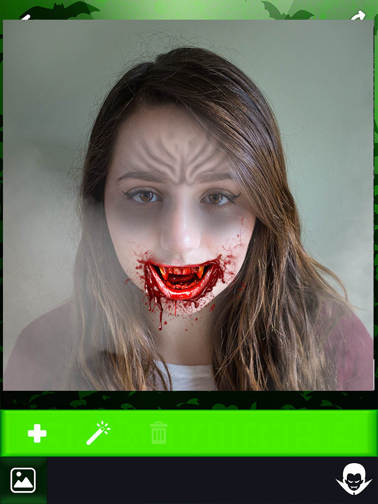 Vampire Photo Editor – Vampirize Yourself with Scary Face Changer Montage Maker & Horror Stickers screenshot 9