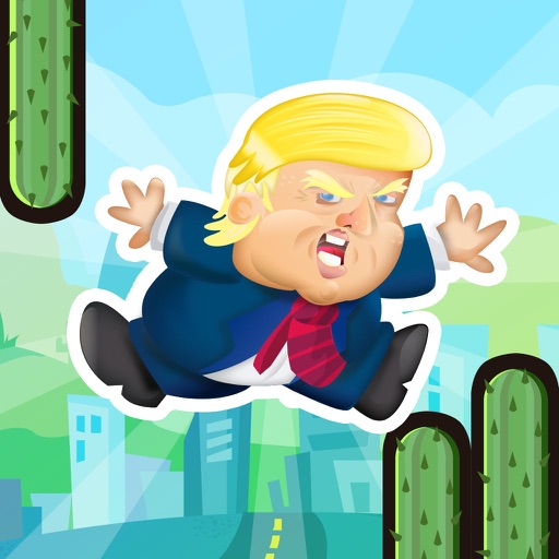 Flappy Trump - Escaping iOS App