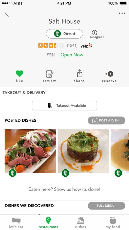 Tasteful – Healthy Restaurant Finder For Your Diet
