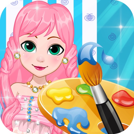 Dora Secret Garden - Barbie doll Beauty Games Free Kids Games icon