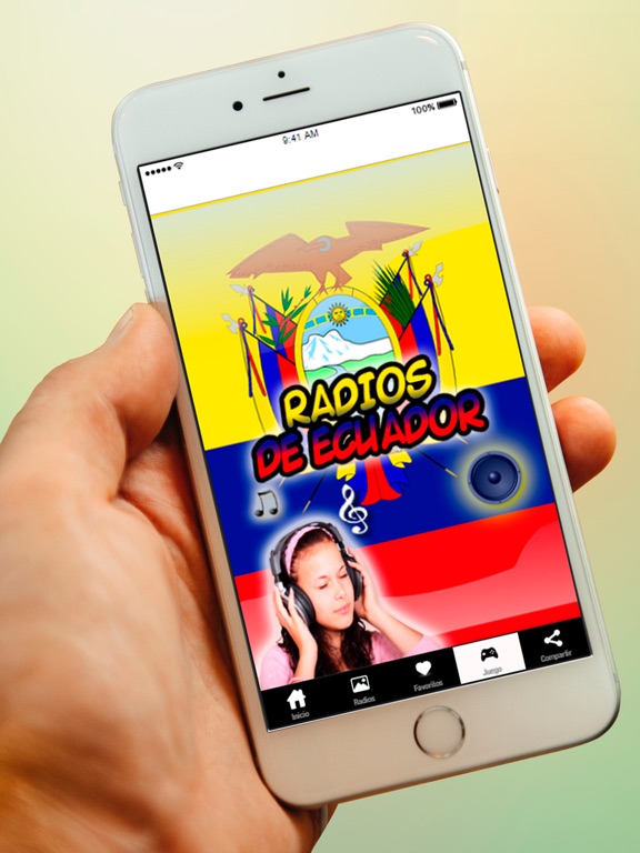 Radios de Ecuador Gratis En Vivo AM FM iPad screenshot 1 - Music app