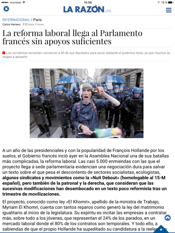 La Razón screenshot 2