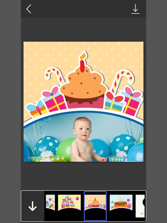 Screenshot #5 pour Birthday Photo Frame - Amazing Picture Frames & Photo Editor