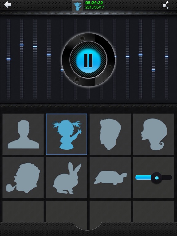 Voice Changer (Sound Effects) iPad screenshot 4 - Productivity app