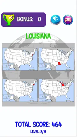 Game screenshot 50 Соединенные Штаты Америки География карты викторины - угадайте страну, штатов США и столица США сегодня apk