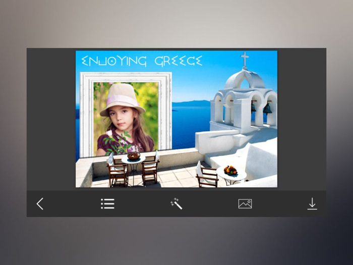 Postcard Photo Frames - Instant Frame Maker and Photo Editor