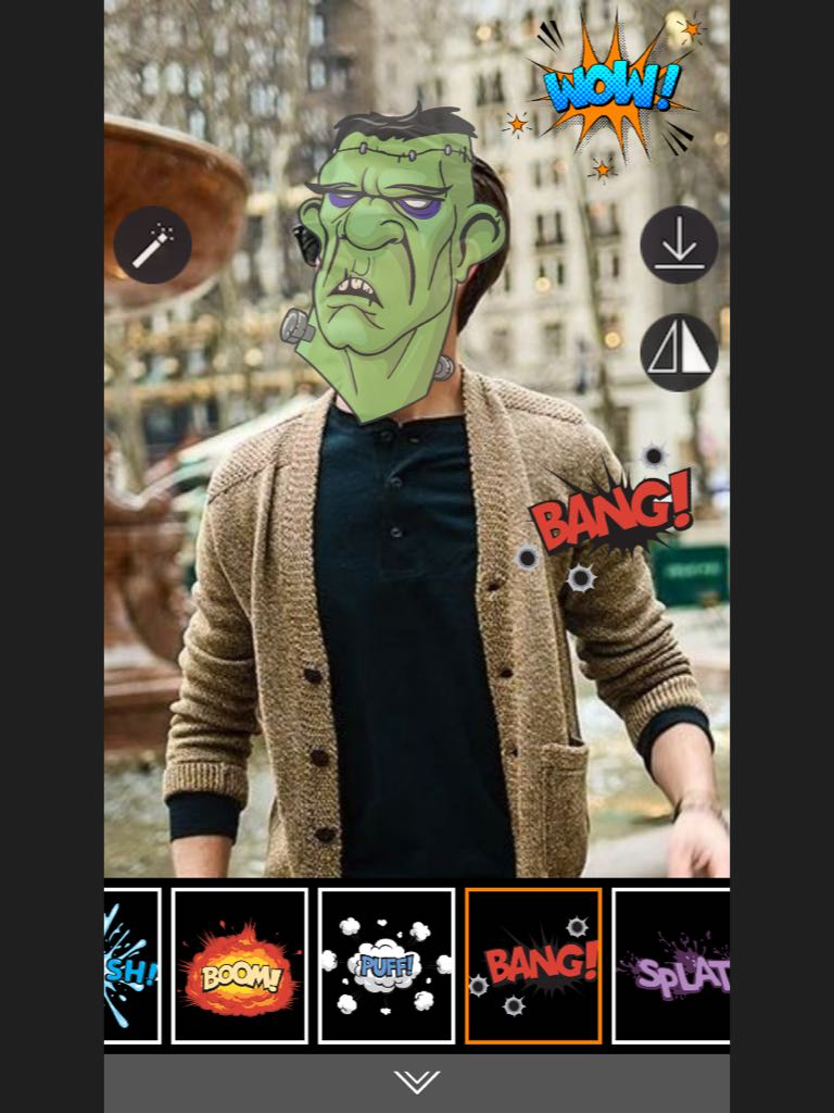 Masquerade Comics Camera - Phto Booth