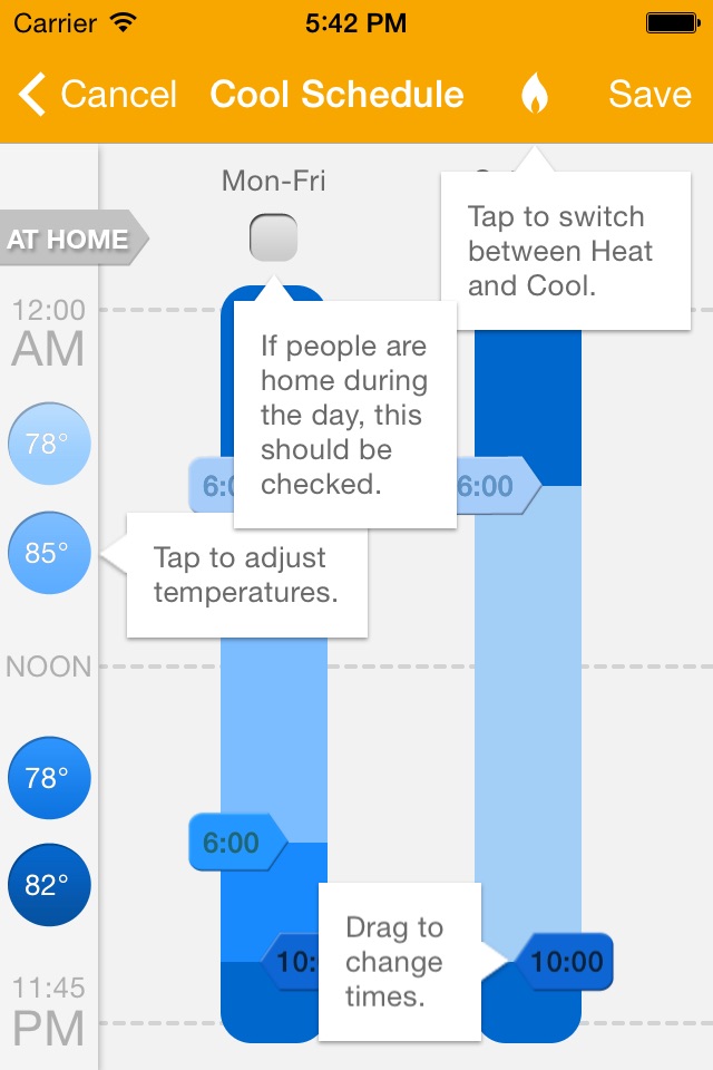 EnergyHub Thermostat screenshot 4