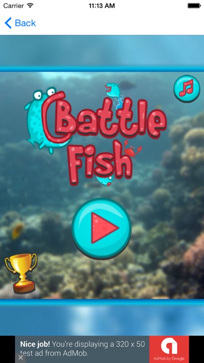 Splashy War Fish screenshot-3