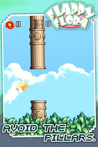 Flappy Flora Free screenshot 3