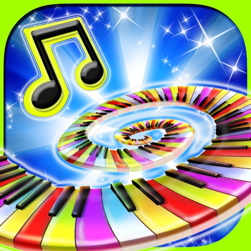 Glow Piano : Free amazing glowing music for kids iOS App