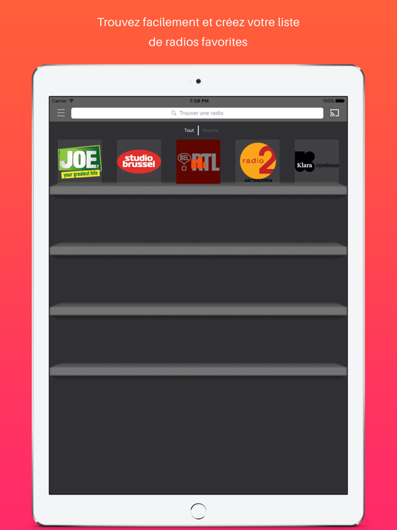 Screenshot #5 pour Radios Belgique - le meilleur de la radio belge