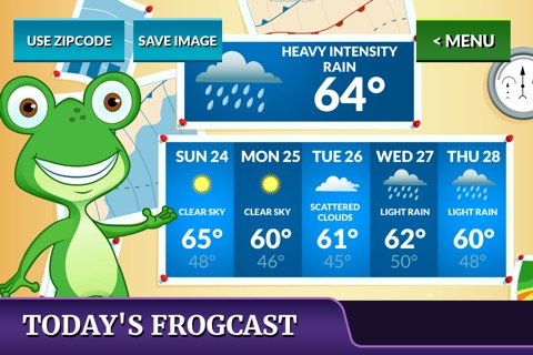 Freddy the Frogcaster's Weather Stationのおすすめ画像1